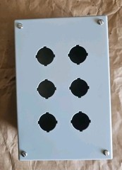 Thomas & Betts T-6PB Pushbutton Enclosure 9-1/2″ X 6-1/4″ X 3″