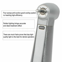 Dental 1:5 LED Contra Angle Increasing Handpiece Fit KaVo NSK Electric Motor USA