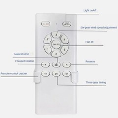 Black White Remote Control Ceiling Fan Kit 1 Set DC Output Ceiling Fan Receiver！