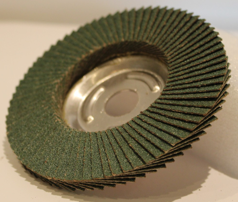 4″ x 5/8″ Flat Sanding Flapper Disc w/ Metal-Back For Grinders 60 80 120 Grit