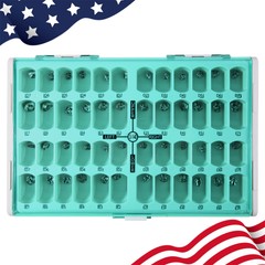 Dental Kids Primary Molar Crown Stainless Steel Pediatric Preformed Crown Set DE