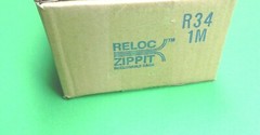 1000 3″x4″ Reloc Zippit Slide Top Lock Bags Clear 2mil Reclosable Baggies 3 x 4