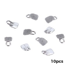 AZDENT Dental Orthodontic Lingual Buttons Bondable Round /Rectangular Base