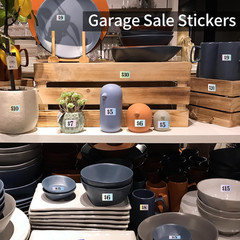 Garage Sale Stickers, 4050 Pcs 1/2″ X 3/4″ Rectangle Price Labels