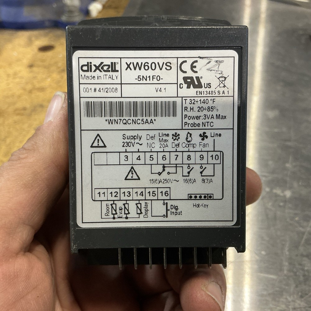True 822222 TEMP CONTROL, ELECTRONIC XW60VS NEW STYLE, DIXELL,