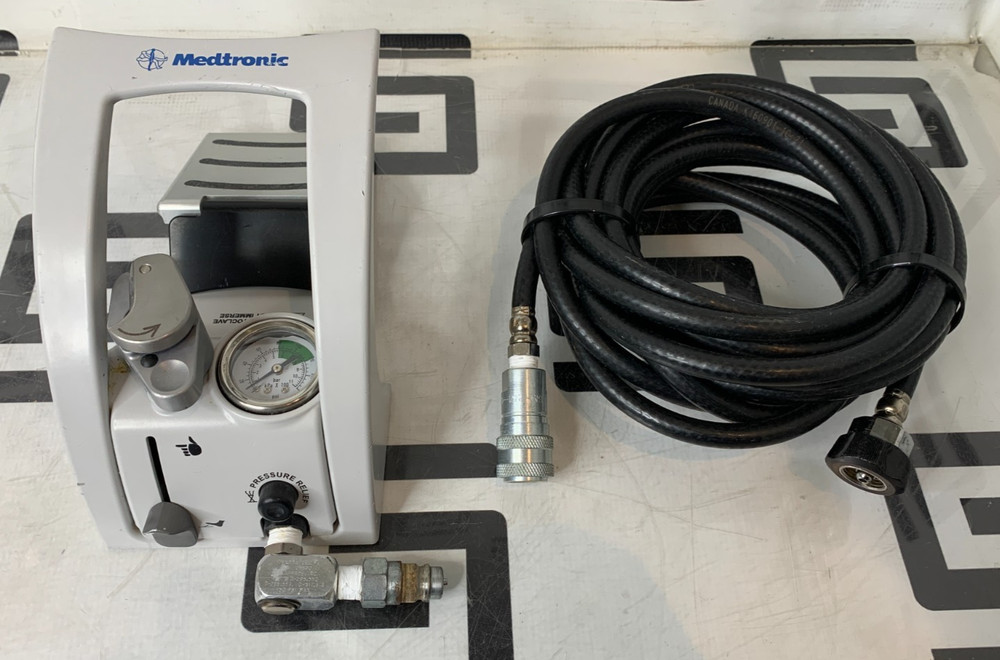 Medtronic PC700 Midas Rex MR7 MR8 Pneumatic Foot Control Pedal w/ PC710 Hose