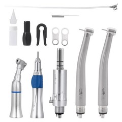 FDA Portable Dental Delivery Unit Suction Air Compressor Cart/ Handpiece kit