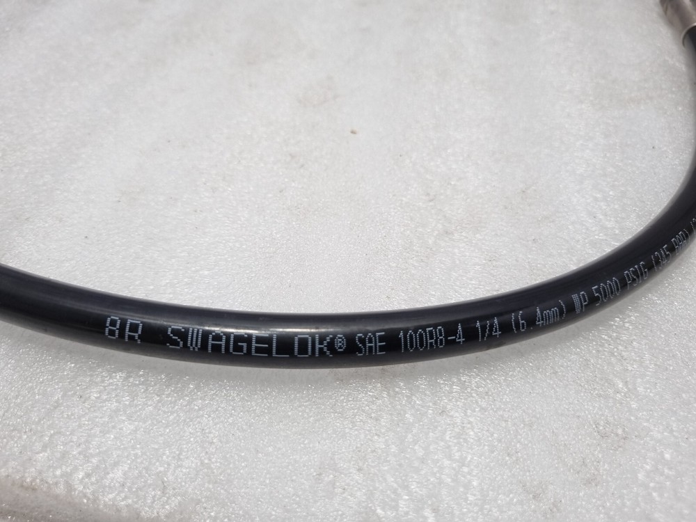 Swagelok SAE 100R8-4 Hydraulic Hose 1/4 (6.4mm) WP 5000 Psig (345 Bar)