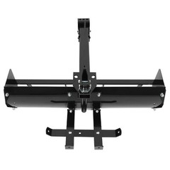 40″ Steel Adjustable Behind Box Scraper For Lawn Garden Tractors