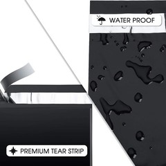 Poly Mailers Shipping Bags Mailing Envelope Large Package Bag 14.5×19″ 200 Black