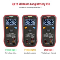 UNI-T Smart Multimeter True RMS AC DC Voltmeter Ammeter Ohm Capacitance Tester