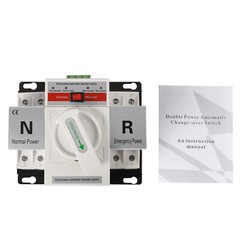 63A 2P 110V Dual Power Automatic Transfer Switch Generator Changeover Switch
