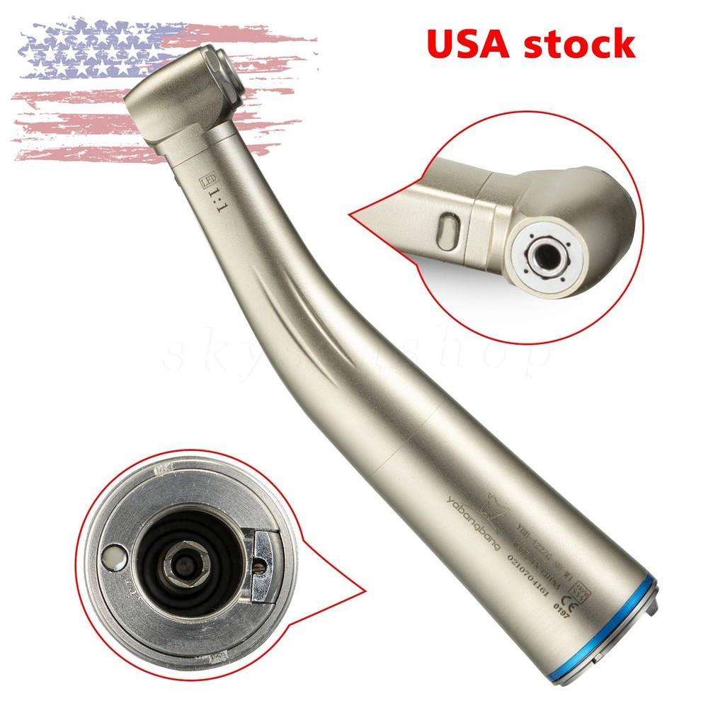 Dental Brushless LED Electric Micro Motor /1:5 1:1 LED Fiber Optic Handpiece