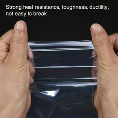 X500 12″X16″ Clear Heat Shrink Wrap Bags PVC Film Gifts Bottles Candles Packing