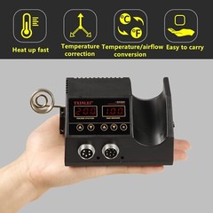 Soldering Iron Station 2-IN-1 SMD Hot Air Rework Station