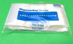1000 3″x5″ Reloc Zippit Bags Clear 2Mil Reclosable Zip Seal Slide Lock Baggies