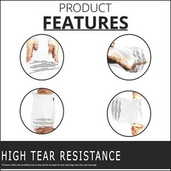 5000 6×9 Premium Suffocation Warning Clear Plastic Self Seal Poly Bags 1.5 Mil