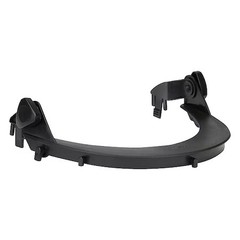 Pip 251-01-5225 Faceshieldbracket, Blk, Plastic, Singlecrwn