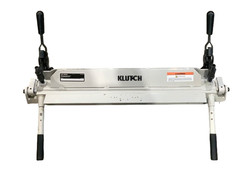 Klutch 49699 24in” Sheet Metal Bending Brake 22-Ga 135° Bench Mount