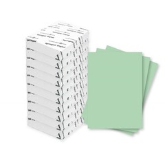 Springhill 90 lb. Paper, 8.5-inch x 11-inch, Green, 2500 Sheets/Case (045100CASE