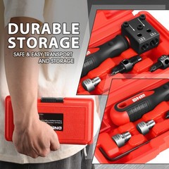 Carbon Steel Brake Flaring Tool Single Double Bubble Flares 3/16in & 1/4in Tube