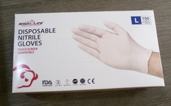 Bison Life Disposable Nitrile Gloves Large Touch Screen Compatible (1000) S7