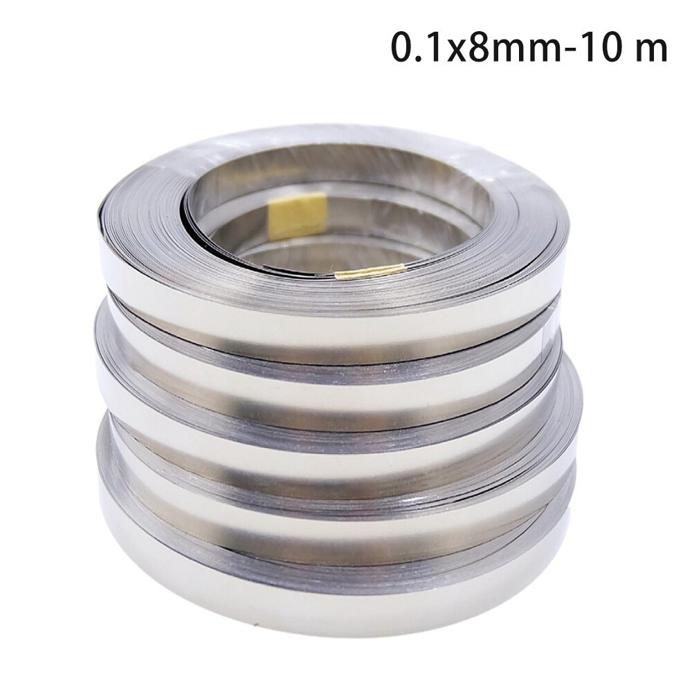 10M Pure Nickel Plate Strip Tape Sheet For DIY Li 18650 Battery Spot Weld Tool