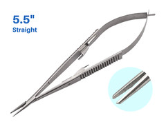 Castroviejo Needle Holder 5.5 inches Straight with Lock ARTMAN