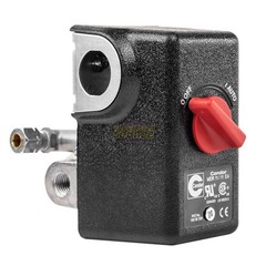 Condor 11GC2E Pressure Switch Control Valve 100-125PSI 4 Port 1/4″ FNPT MDR11/11