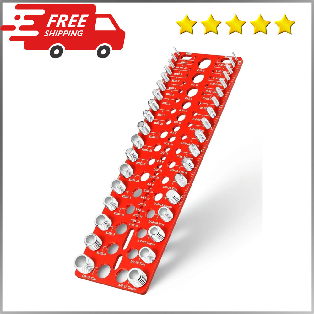 55 Nut and Bolt Thread Checker Thread Checker Standard and Metric