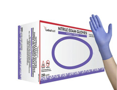 CARDINAL HEALTH Flexal Touch Nitrile Exam Gloves Blue, 2500 Count 88RTO3M