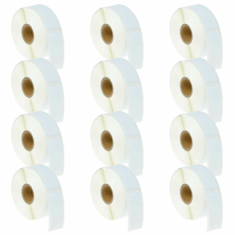 1-50PK 500 Labels Per Roll 1″ x 2-1/8″ for DYMO 30336 LabelWriter 4XL 25mmx54mm