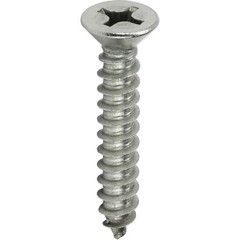 #4 Phillips Flat Head Self Tapping Sheet Metal Screws Stainless Steel All Sizes