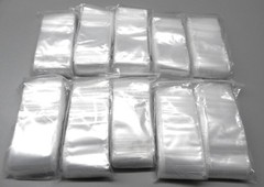 10,000 Zip Seal Top Lock Bags 2×3 Clear 2mil Poly Top Slide Locking 10000 2″x3″