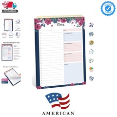 To Do List Notepad – To Do List Notebook for Work with 52 Sheets, 9.8″ x 6.5″…