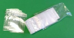 100 3″x4″ Clear Poly Bags 2MIL Reclosable 3×4 Top Seal Baggies 2 mil 100 Plastic