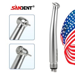 10pcs SANDENT NSK PANA MAX Style Dental High Speed Handpiece Push Button 4 Hole