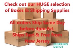 4x4x36 Tall Kraft Cardboard Boxes Mailing Packing Shipping Corrugated Box 25-100