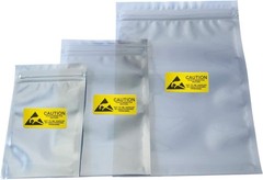 Anti Static Bags,Esd Bags,100Pcs Mixed Sizes Antistatic Resealable Bag for 3.5 H
