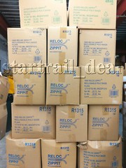 Large Reloc Zippit 13 x 18″ Clear Reclosable Bags Top Lock 2Mil Jumbo Size 100pc
