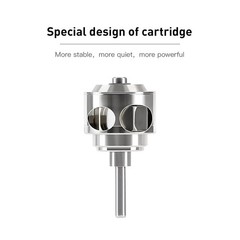 AZDENT Dental (Optic LED E-generator ) High Speed Handpiece Air Turbine 4/2Holes