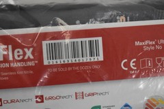12 Pairs MaxiFlex Ultimate 34-874 Work Gloves 9/L Gray Black Nitrile Coated