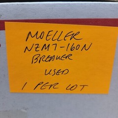 Moeller NZM7-160N Circuit Breaker With Rotary Drive Adaptor 160A 690 Vac 3 Pole
