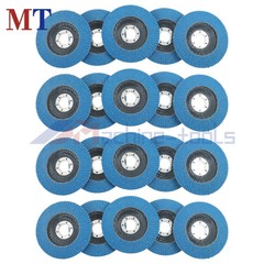 20 Pcs 4-1/2″ T29 Zirconia Flap Discs 80 Grit Flapper Wheel for Angle Grinder