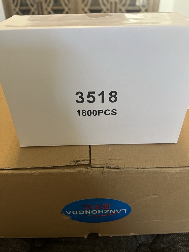 Case Of 10 Boxes 3518 Carton Closing Staples New 1800 Per Box
