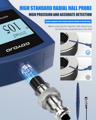 Handheld Gauss Meter Tesla Meter Permanent Magnet 1% 2% 5% Accuracy