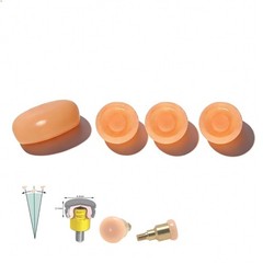 4Pcs Dental Attachment overdenture Replacement Male Cap Inserts for Zest Locator