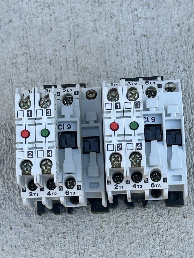 Lot Of 2 Pieces Danfoss, TYPE CI 6 Contactor 230|400|500|690V Comes As Shown