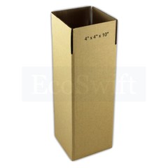 1-150 4x4x10 EcoSwift Cardboard Packing Mailing Shipping Corrugated Box Cartons
