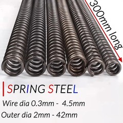 Compression Spring Various Size 2-42mm Diameter & 300mm Length Pressure Small